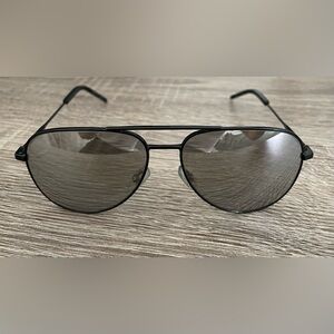 YSL Black Aviator Sunglasses